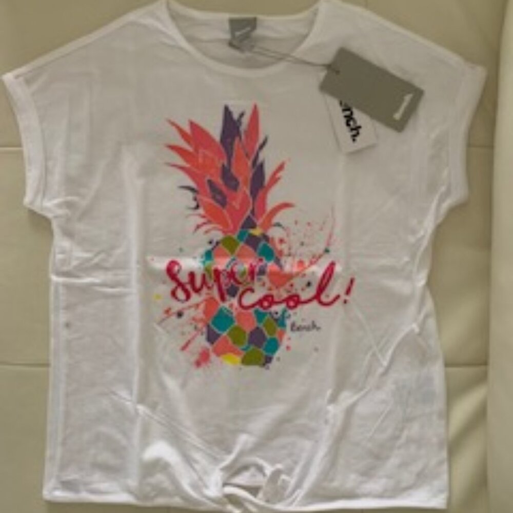 Bench Girl's Knot Top/T-Shirt Size 11/12 (Brand New with Tags)